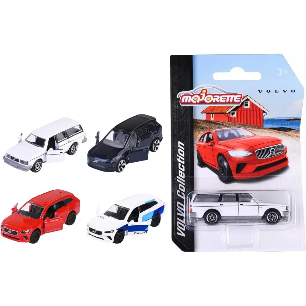 Majorette: Volvo Collection v rôznych verziách 1/64 1ks