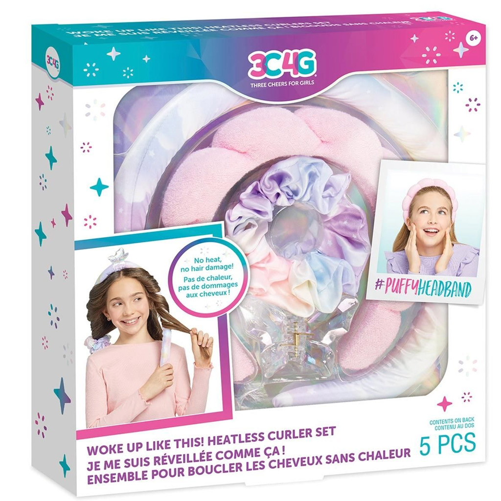 Make It Real: 3C4G súprava na vytváranie kučier