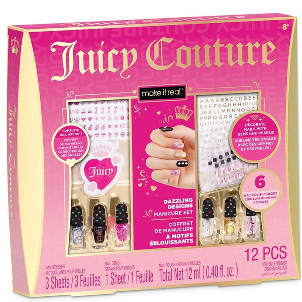 Make It Real: Juicy Couture trblietavá manikúrová sada