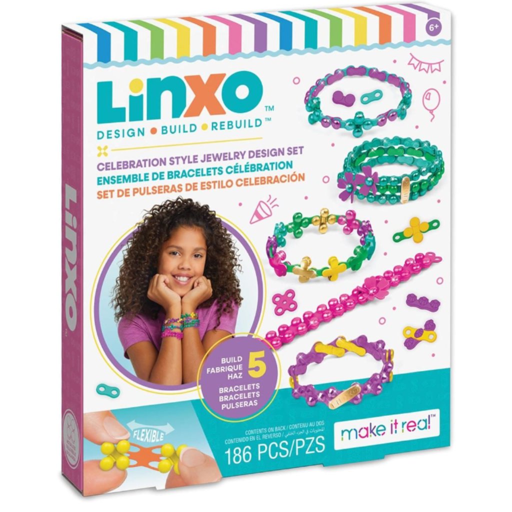 Make It Real: Linxo náramky - sviatočný štýl