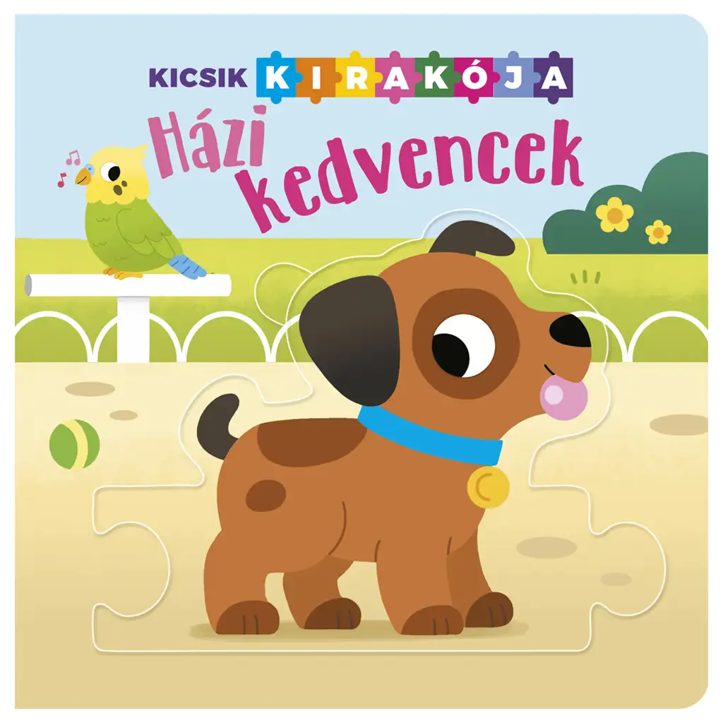 Malé puzzle 4. - Puzzle kniha o domácich miláčikoch