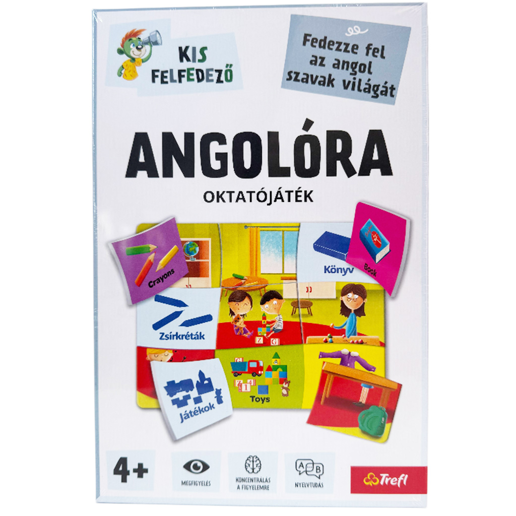 Malý objaviteľ: Výučbová hra angličtiny, nové vydanie – Trefl