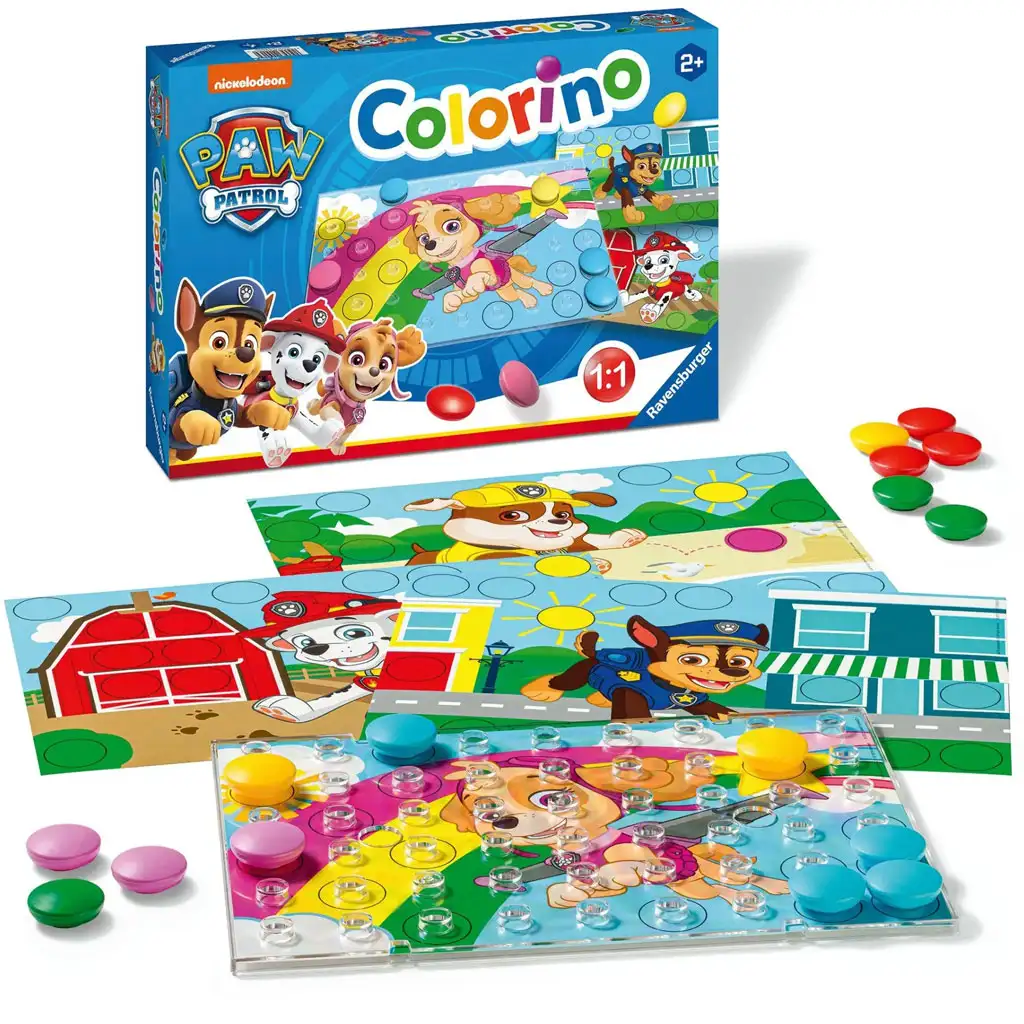 Mancs őrjárat Colorino bodkovaný obrázok - Ravensburger