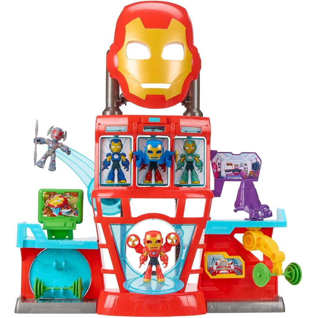 Marvel: Herná súprava Iron Manova základňa s figúrkami - Hasbro kép 2