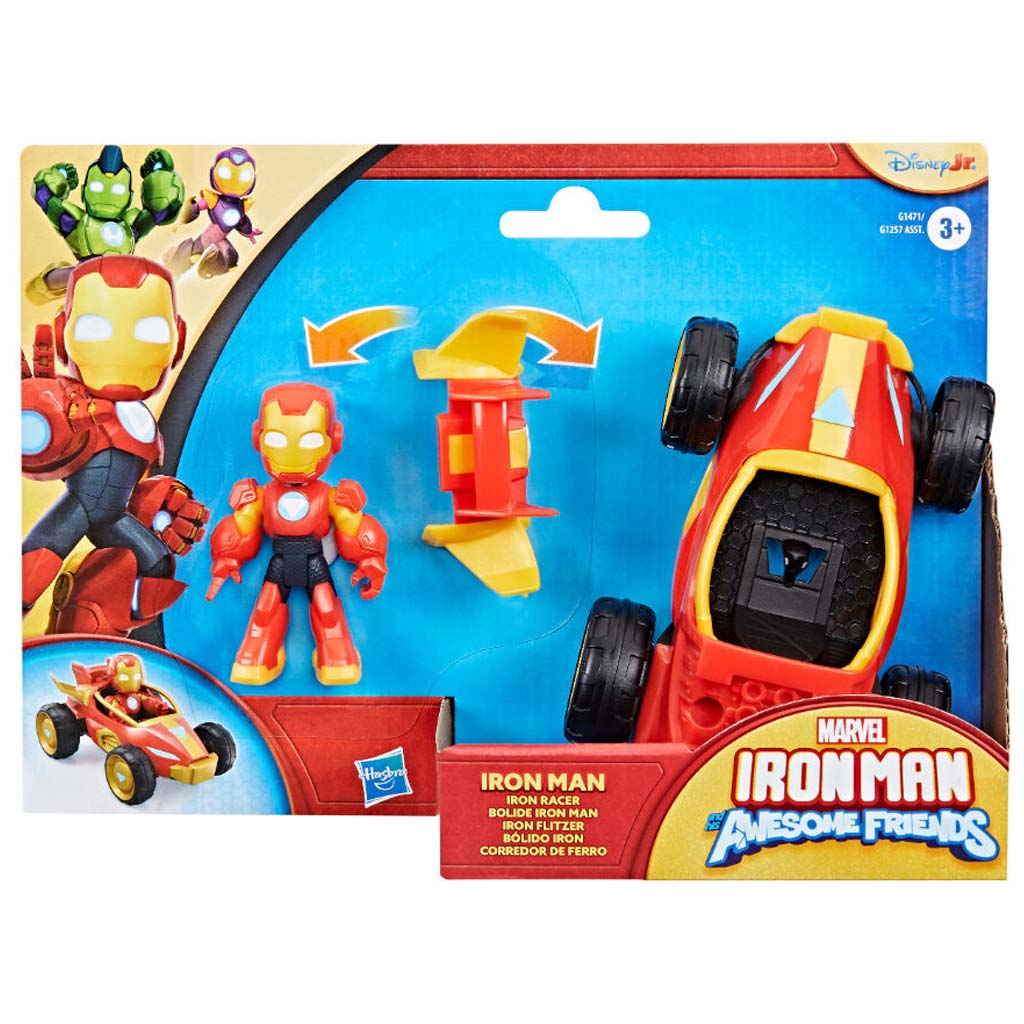 Marvel Iron Man vozidlo – Iron Racer - Hasbro