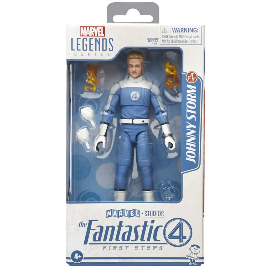 Marvel Legends: Fantastická štvorka - Johnny Storm figúrka 15 cm - Hasbro