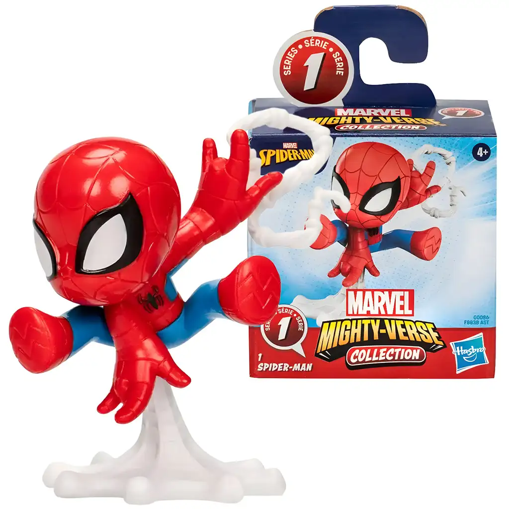 Marvel: Mighty-Verse Collection - Spider-Man mini figúrka - Hasbro kép 1