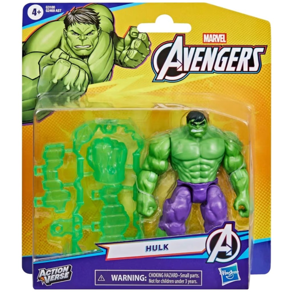 Marvel Mstitelia Action Verse figúrka Hulka - Hasbro