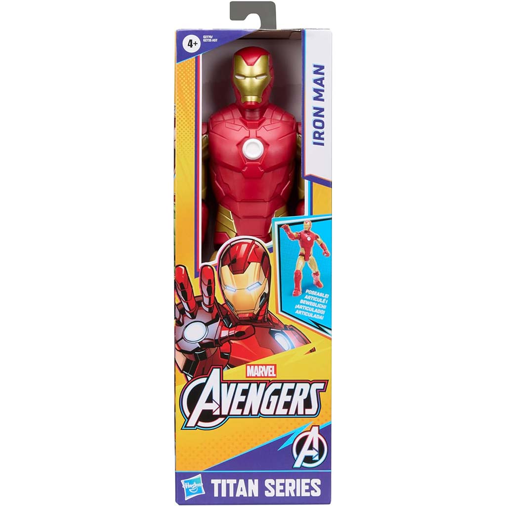Marvel Mstitelia: Titan Series Iron Man figúrka 30 cm - Hasbro