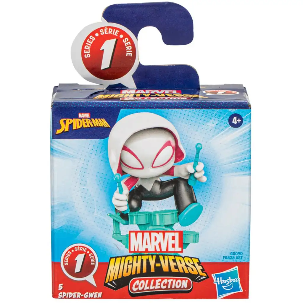 Marvel: Spider-Man Mighty-Verse Collection - Spider Gwen mini figura - Hasbro kép 3