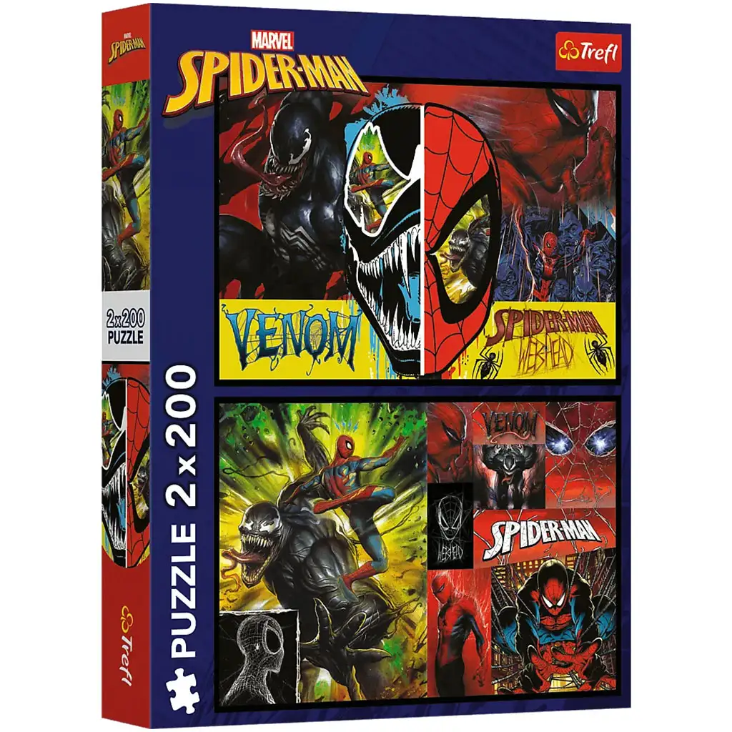 Marvel: Spider-Man vs Venom 2x200 ks puzzle - Trefl