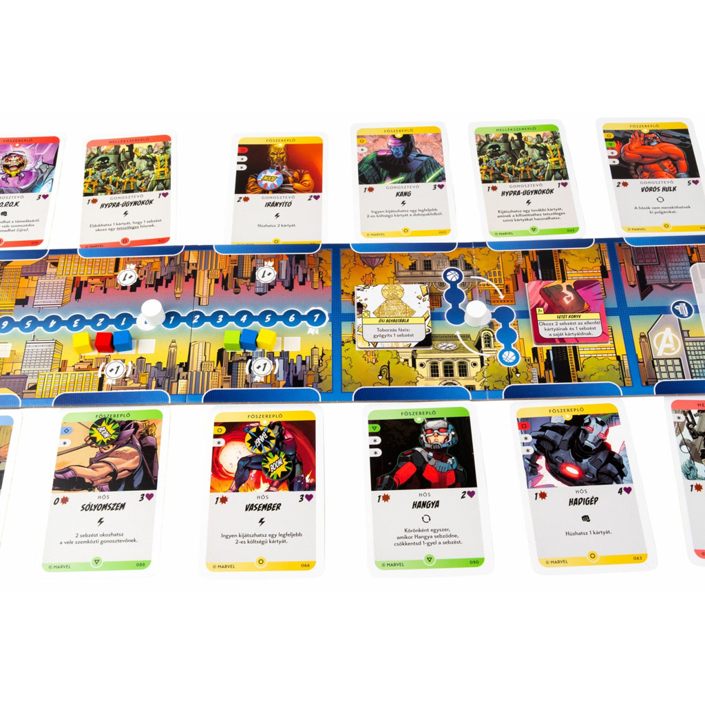 Marvel súboj v New Yorku spoločenská hra kép 3
