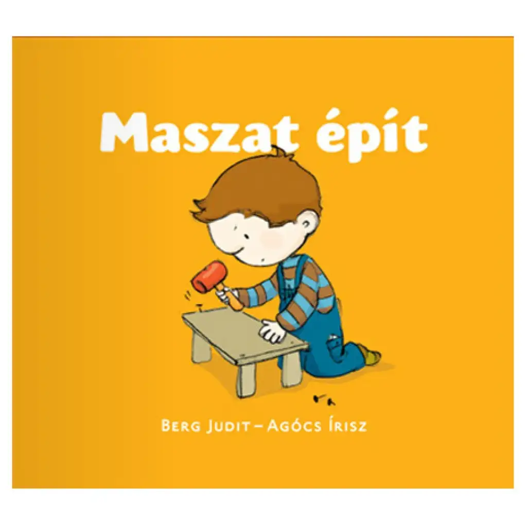 Maszat épít mesekönyv - Pagony kép 1