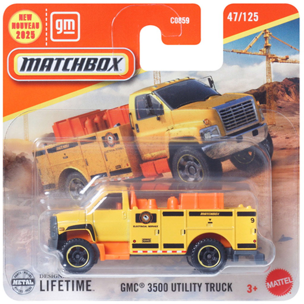 Matchbox: GMC 3500 Úžitkové vozidlo 1/64 - Mattel