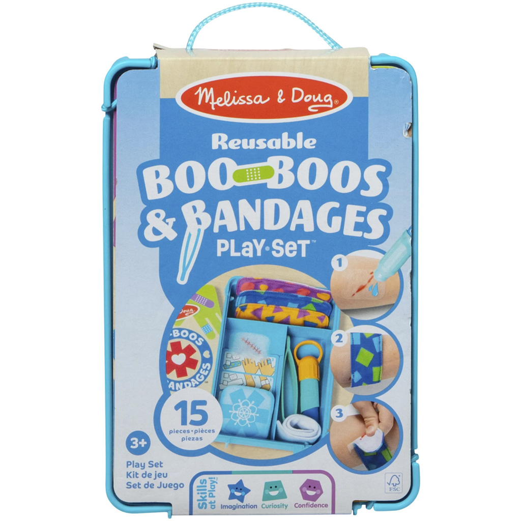 Melissa & Doug: Boo-boos & Bandáže - sada prvej pomoci - Spin Master