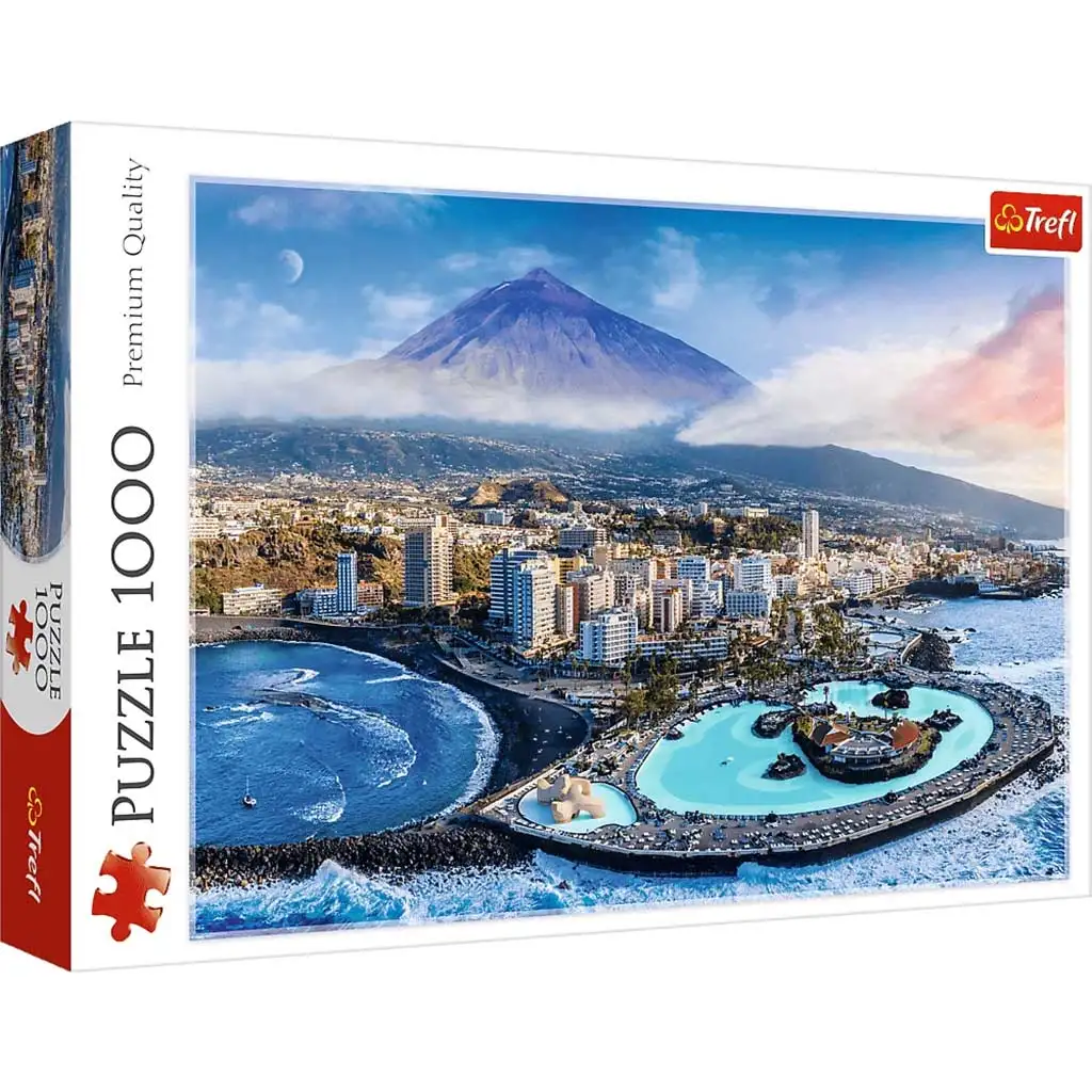 Mesto Tenerife, Španielsko 1000 dielikové HQ puzzle - Trefl