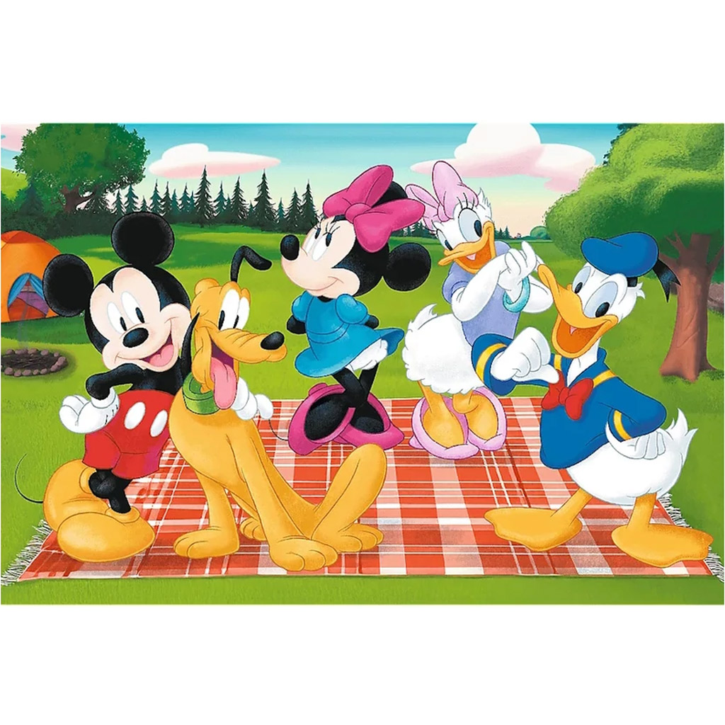 Mickey Mouse a priatelia: Piknik 24-dielne Maxi puzzle - Trefl kép 2