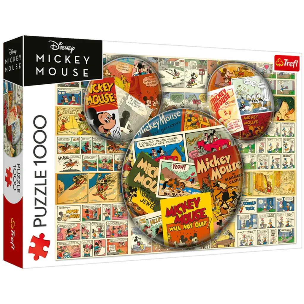 Mickey Mouse komiks 1000-dielne puzzle - Trefl