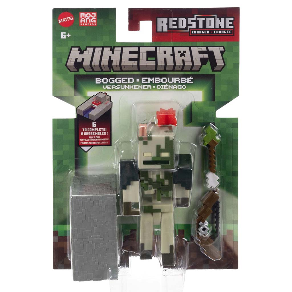 Minecraft: Figúrka postavy Bogged s doplnkami – Mattel