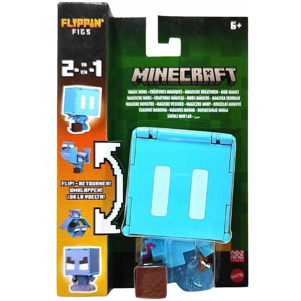 Minecraft: Flippin Figs transformovateľná figúrka – Allay a Vindicator – Mattel