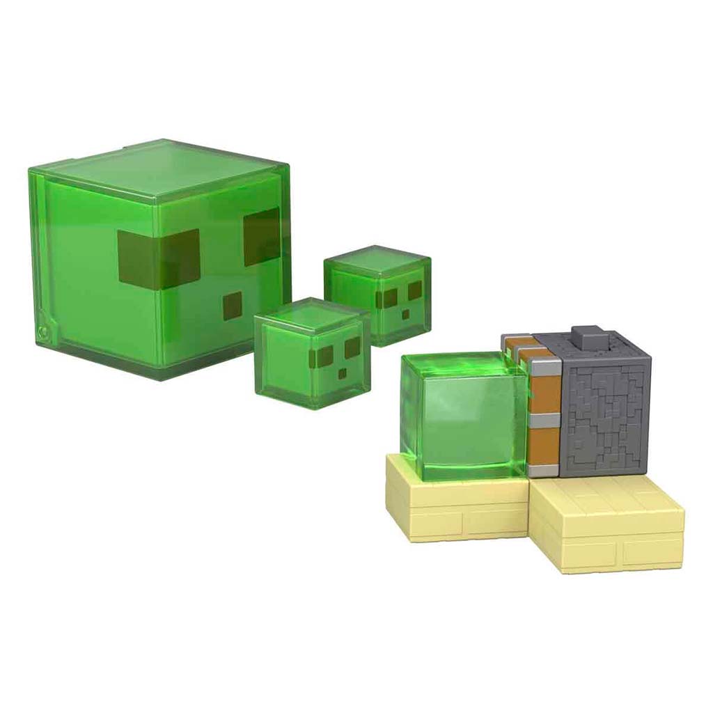 Minecraft: Sada akčných figúrok Sticky Piston Trap - Mattel kép 2