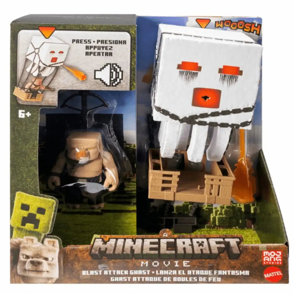 Minecraft: Sada akčných figúrok hlavného zloducha z filmu Minecraft - Mattel