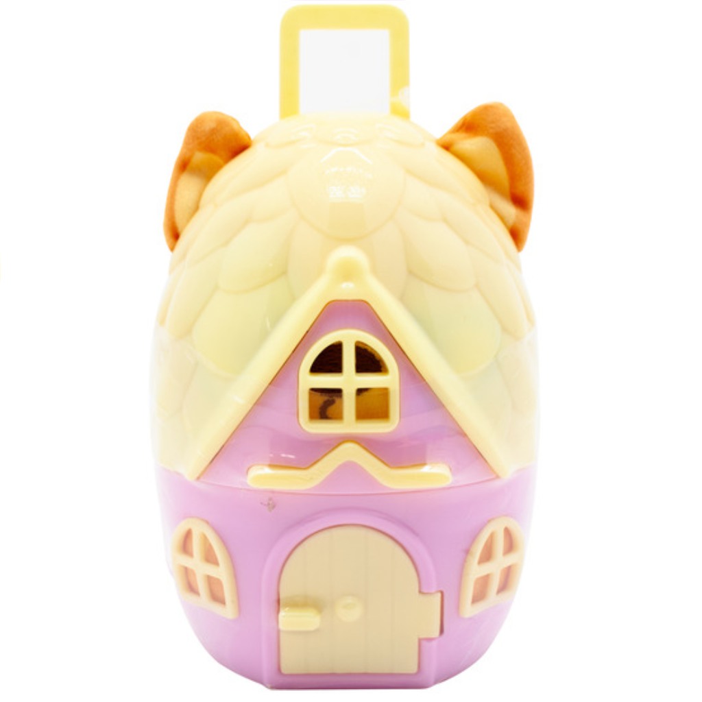 Mini roztomilé psíky v domčeku v rôznych variantoch