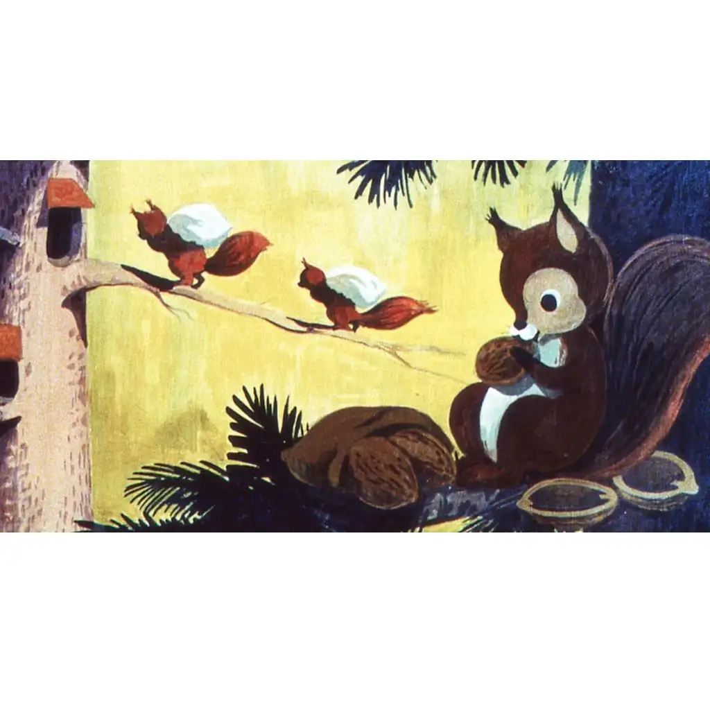 Misi veverička diapozitív