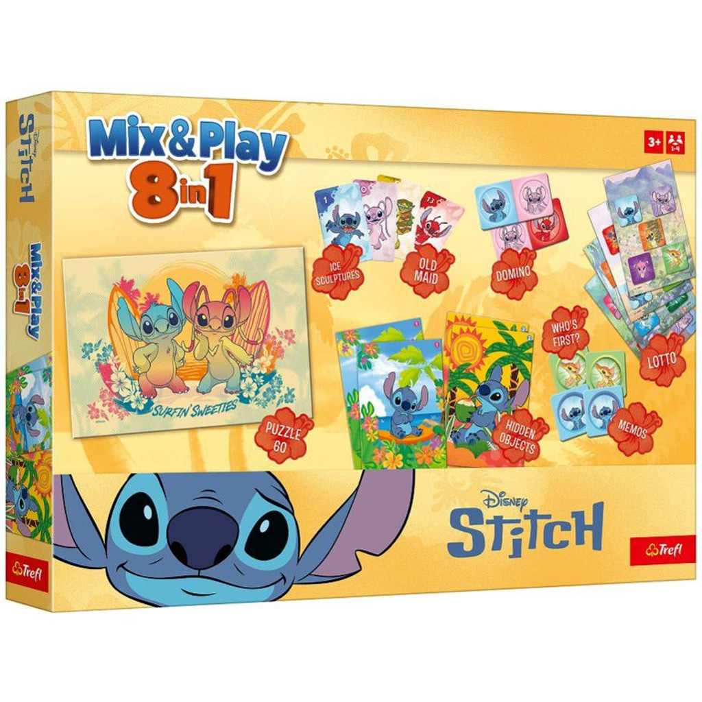 Mix&Play Stitch 8 v 1 herná zbierka - Trefl