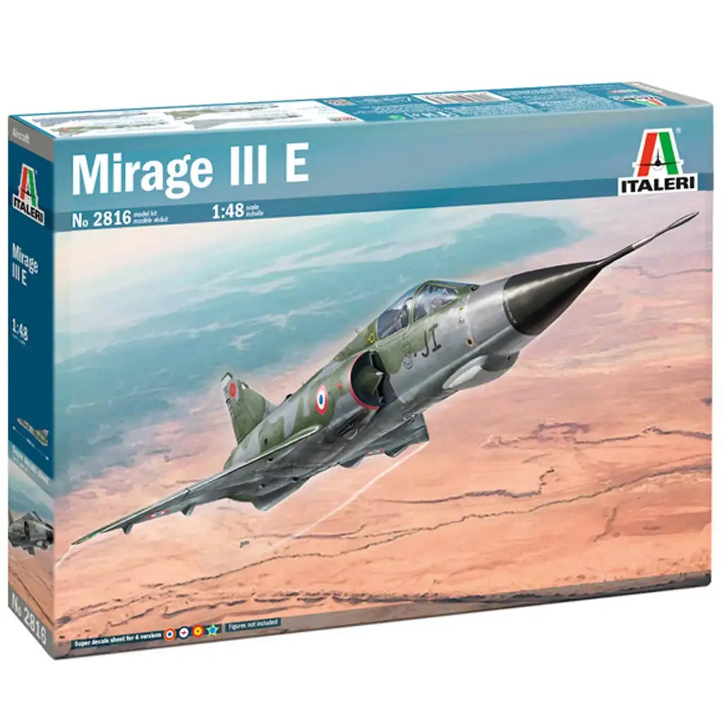 Model lietadla Italeri 1/48 Mirage III E