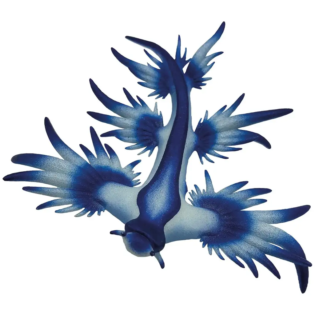 Modrá morská slimáková figúrka - Bullyland