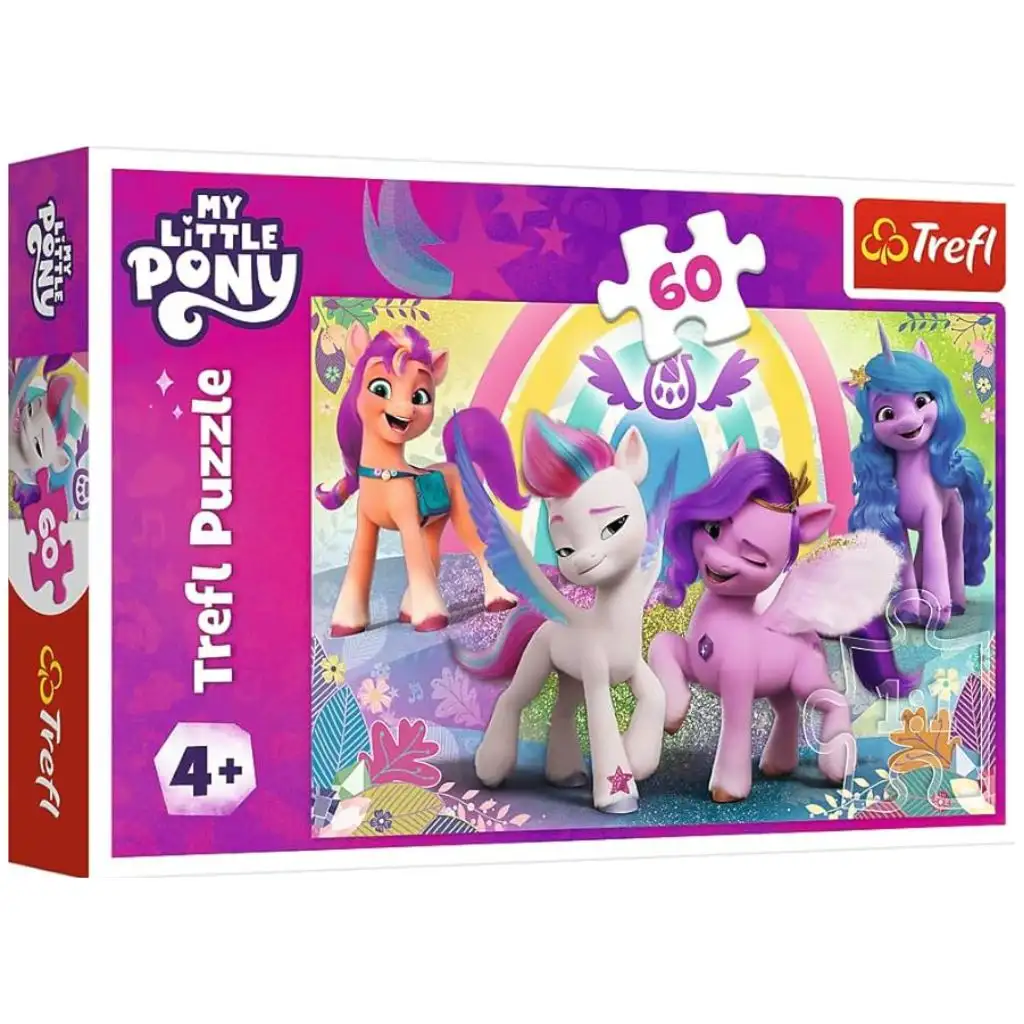 Môj malý pony 60-dielne puzzle - Trefl