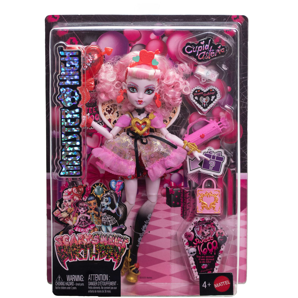 Monster High™: Záhadná zábava bábika - Cupid Asteria - Mattel