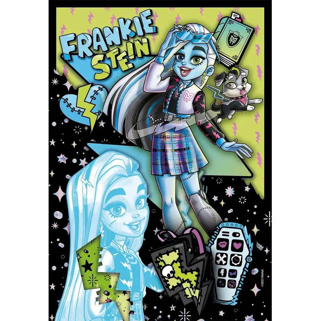 Monster High - Frankie Stein 150 kusov puzzle - Clementoni kép 3