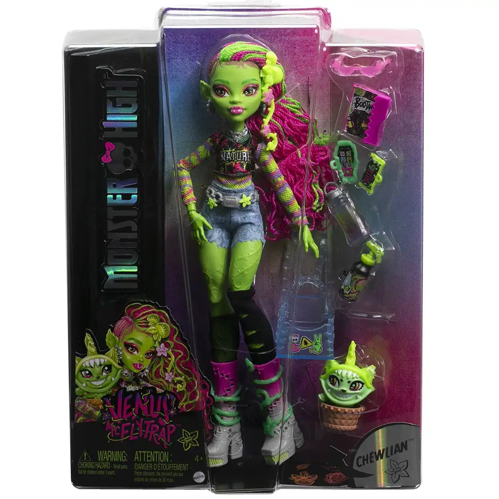 Monster High: Strašidelne nová bábika Venuša - Mattel