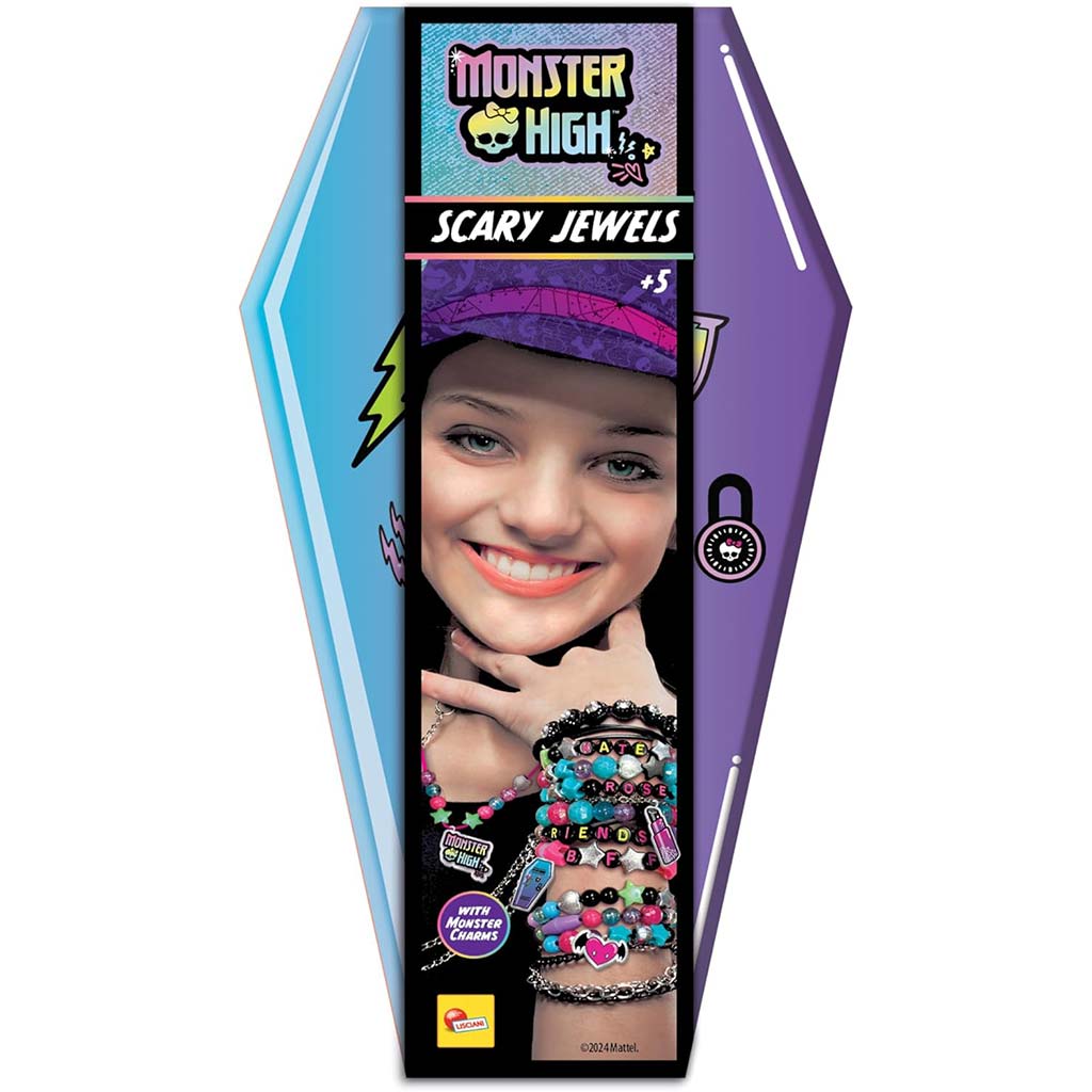 Monster High Strašidelné šperky - sada na výrobu šperkov - Lisciani