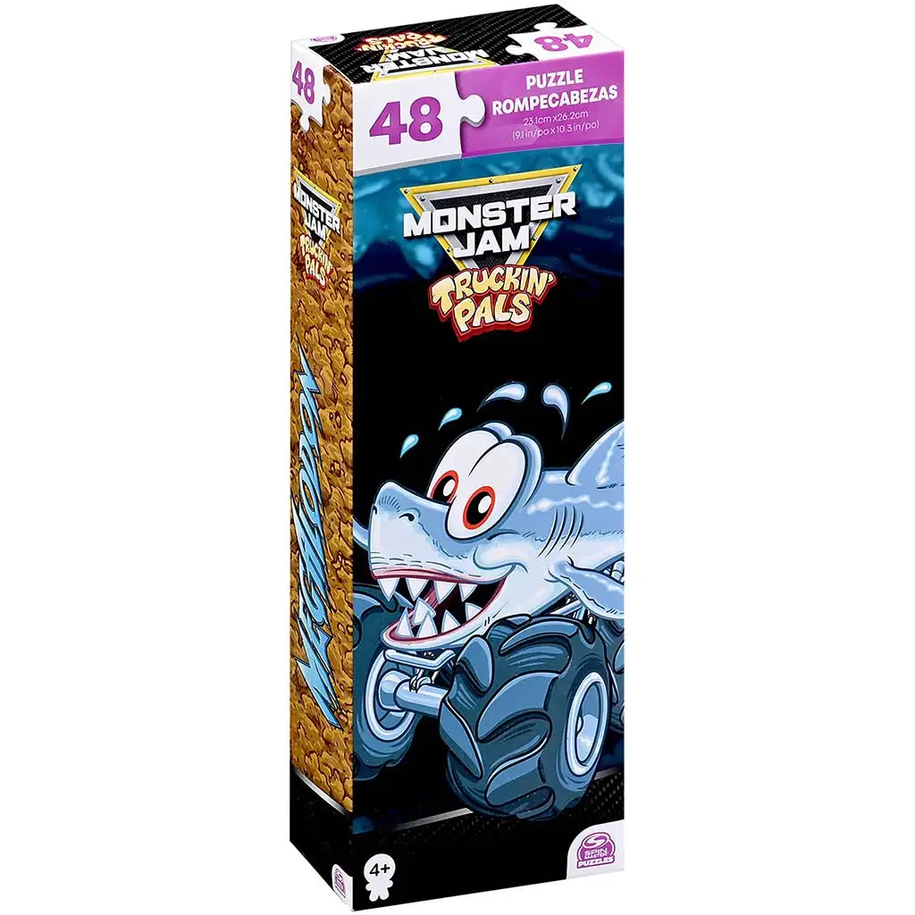 Monster Jam Trucklin Pals 48-dielna skladačka - Spin Master