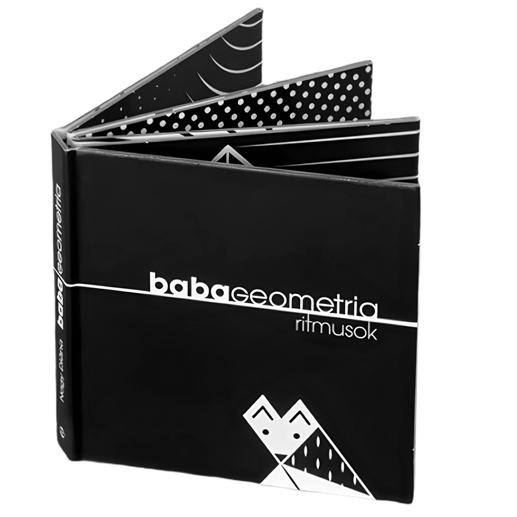 Móra: Detská geometria - Knižka pre bábätká rozvíjajúca zrak s rytmami