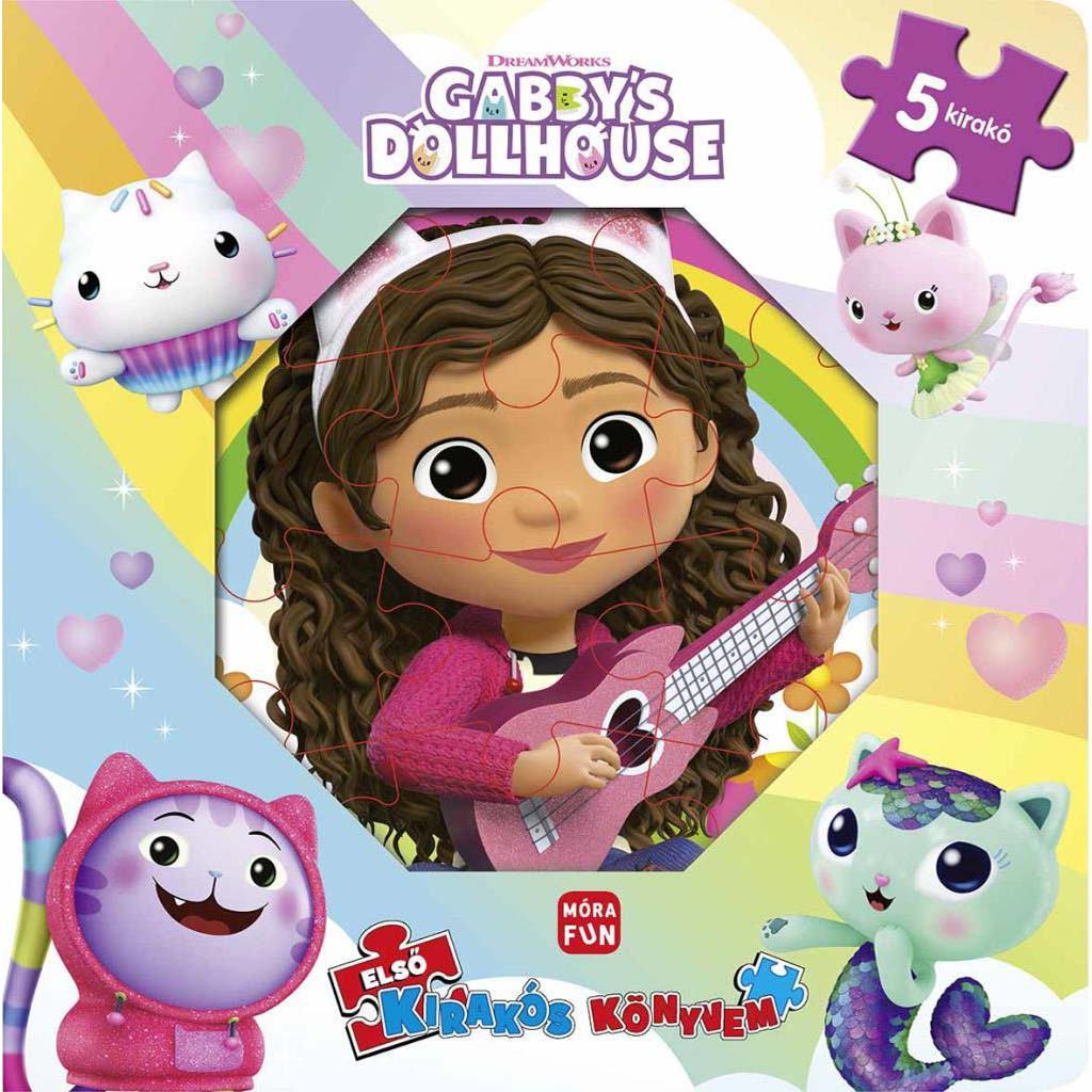 Móra: Gabi bábikčin domček – Moja prvá kniha so skladačkou