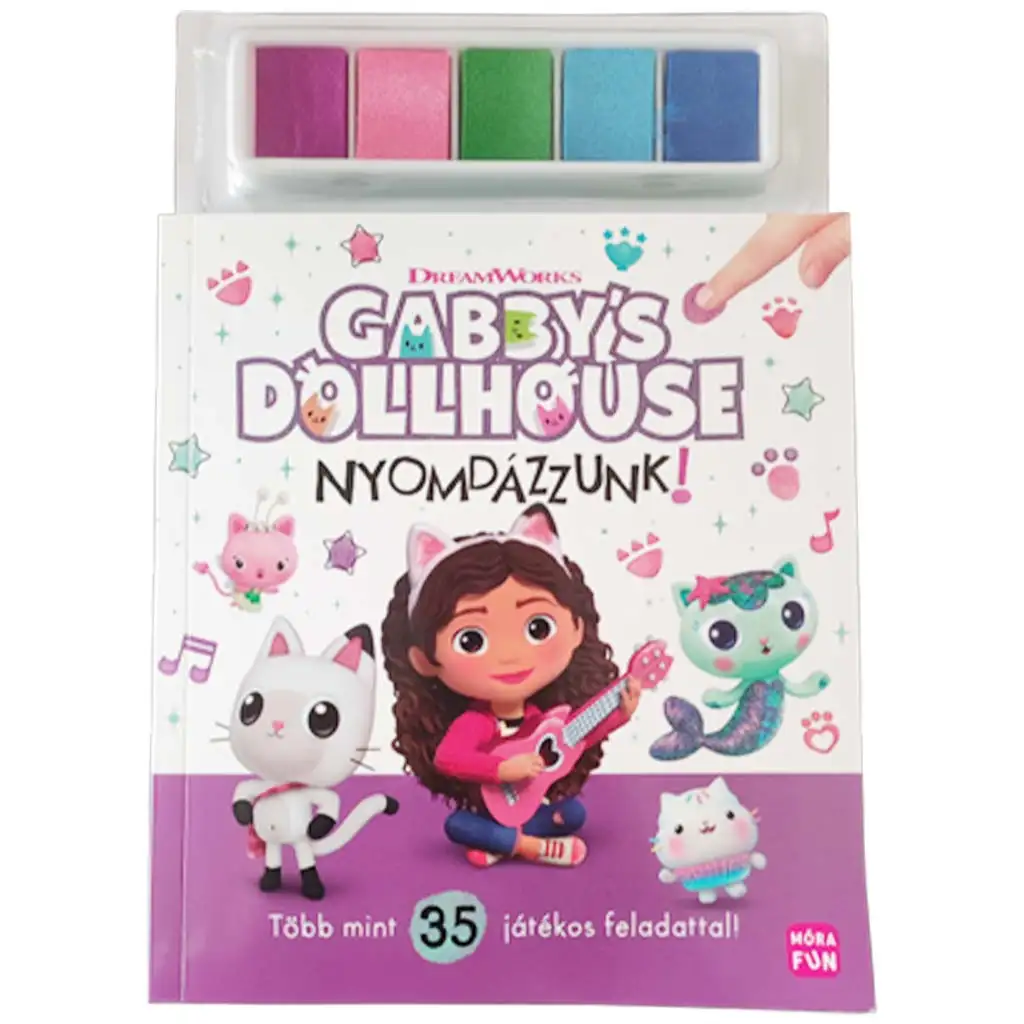 Móra: Gabi bábikový domček - Pečiatkujme! pracovný zošit