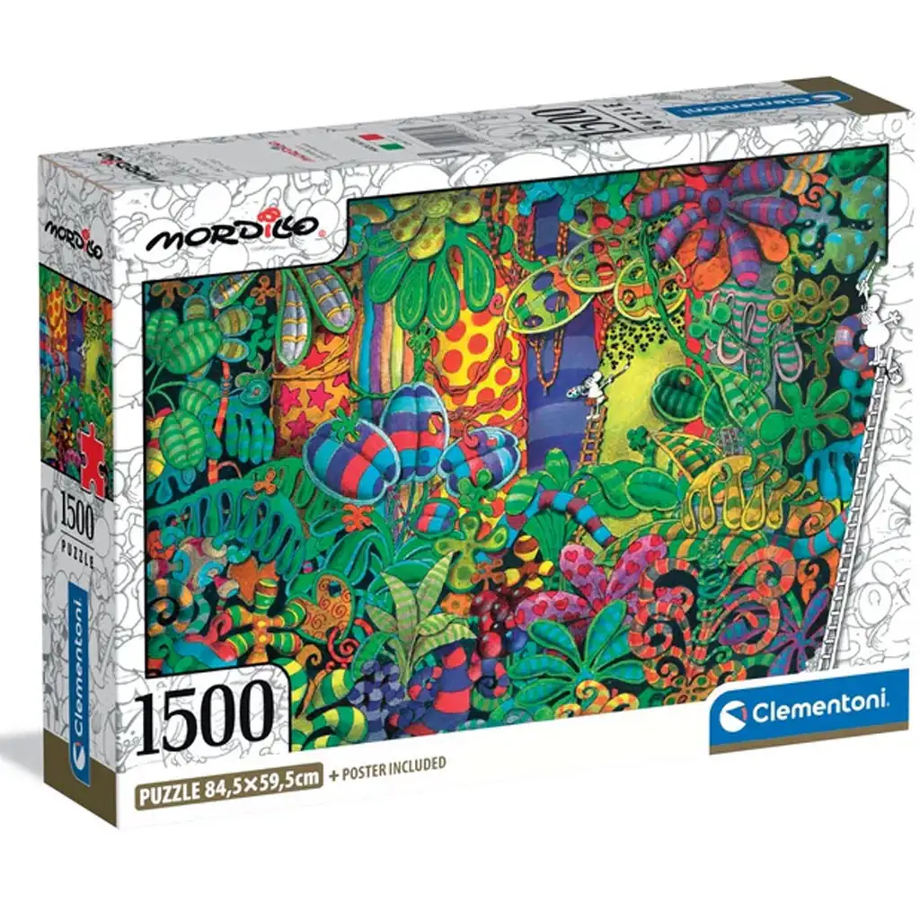 Mordillo Maliar 1500-dieliková kompaktná puzzle - Clementoni