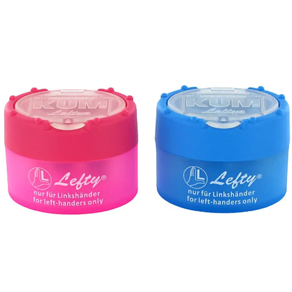 Plastové strúhadlo KUM pre ľavákov - v dvoch farbách 