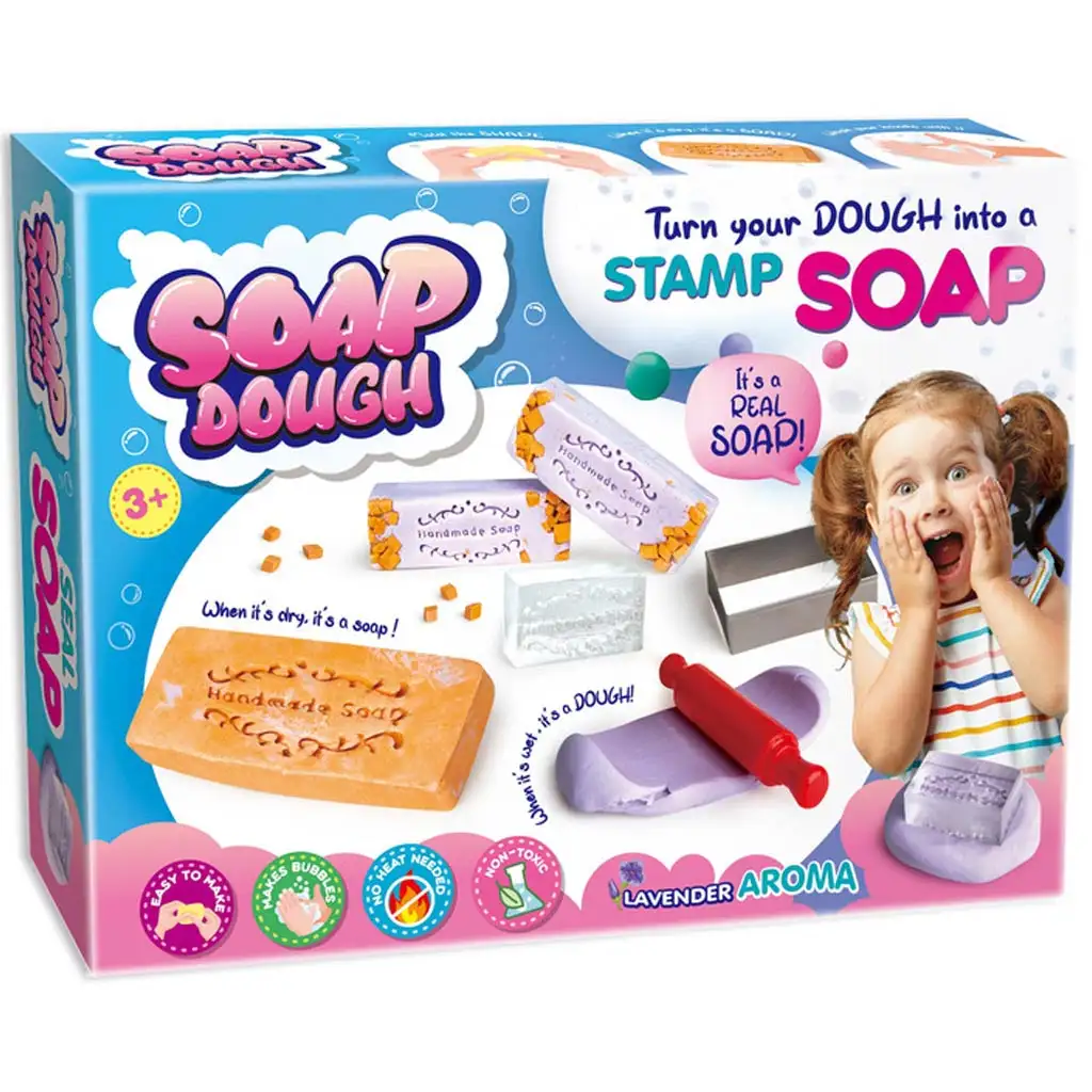 Mydlová hmota: Mydlová plastelína - Pečiatka