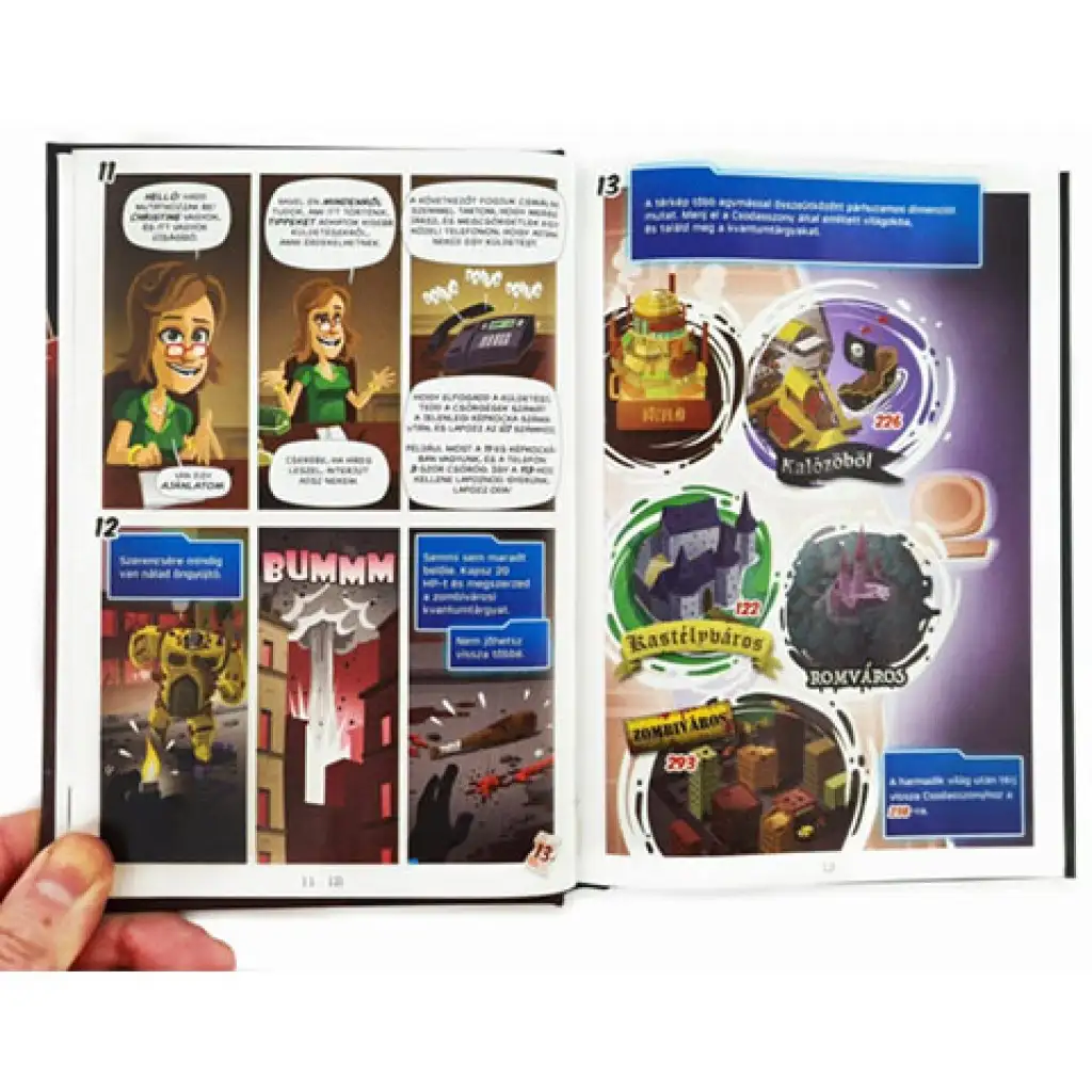 Mystery: Superhrdinský záhadný listovací komiks kép 3