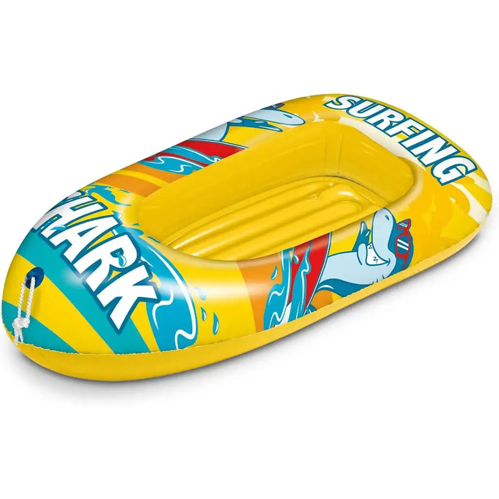Nafukovací čln so vzorom žraloka 112 cm - Mondo Toys