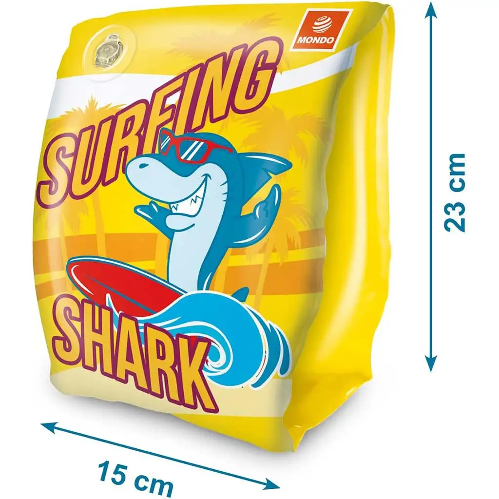 Nafukovacie rukávniky so vzorom žraloka - Mondo Toys kép 3