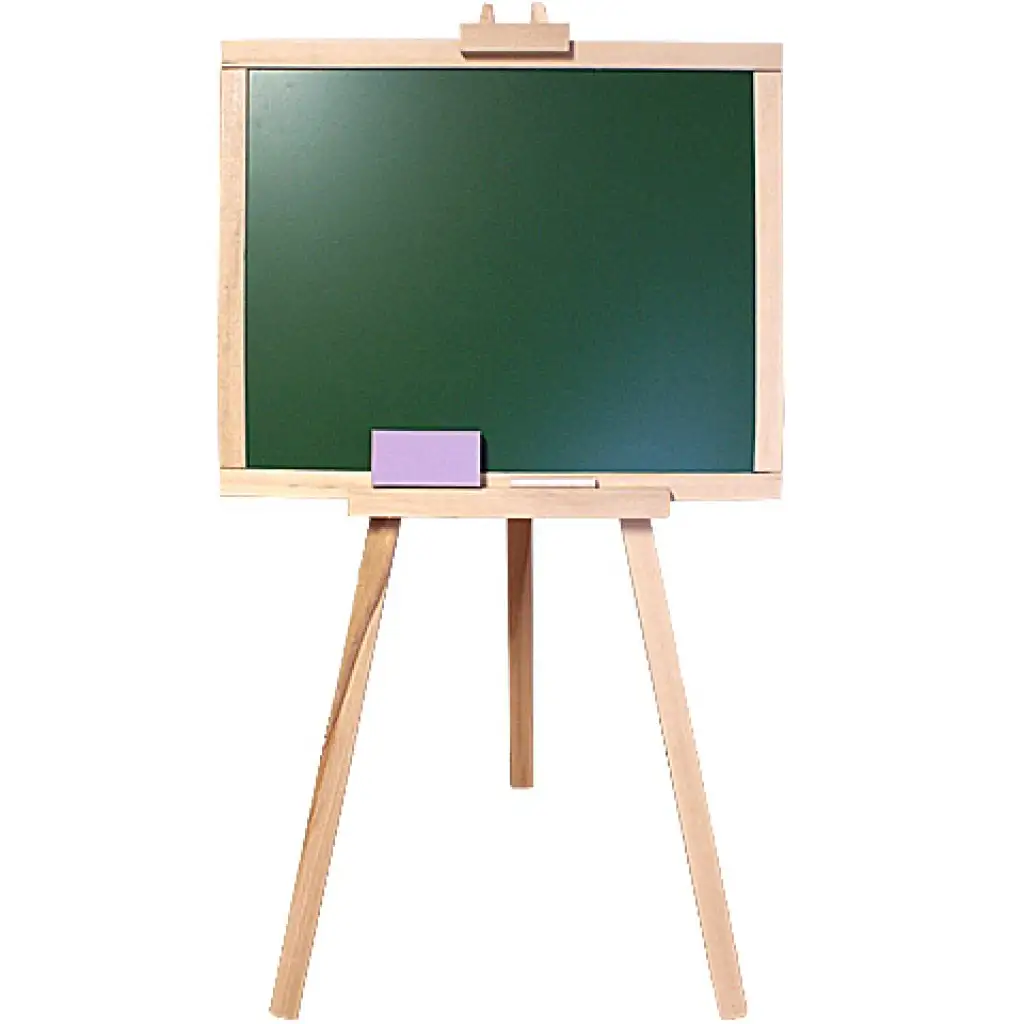 Drevená magnetická stojacia tabuľa 