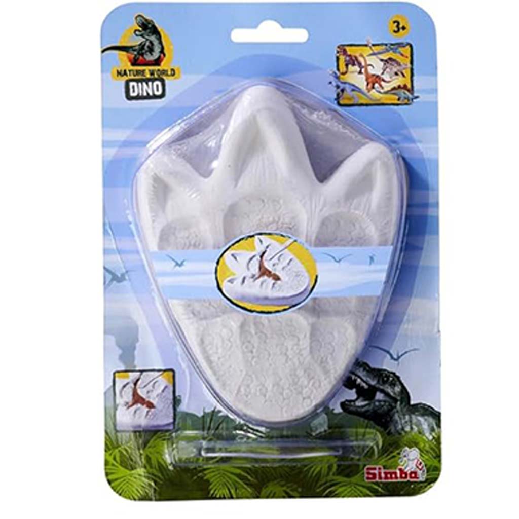 Nature World Dino - Súprava na vyrezávanie s prekvapením dinosauřích odtlačkov nôh - Simba Toys