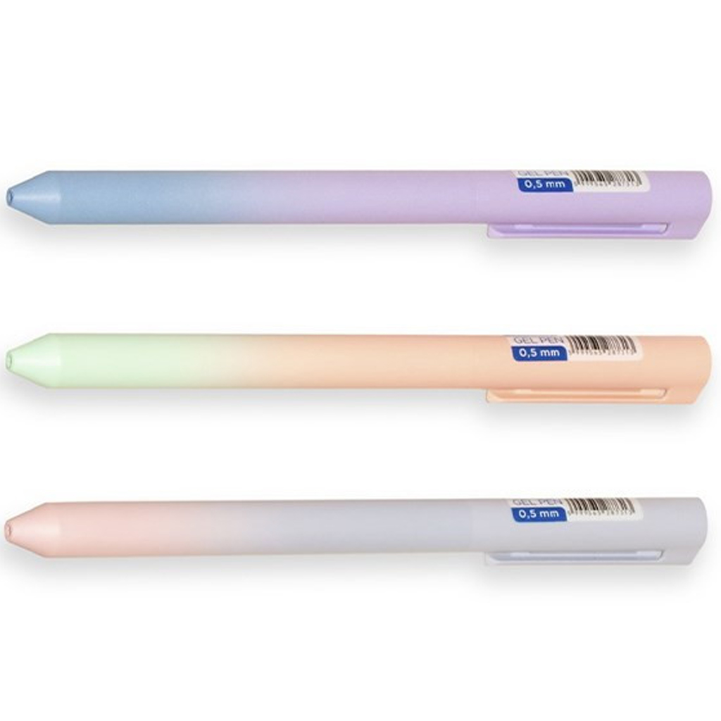 Nebulo: Gélové pero s farebným prechodom, rôzne druhy, 0,5 mm