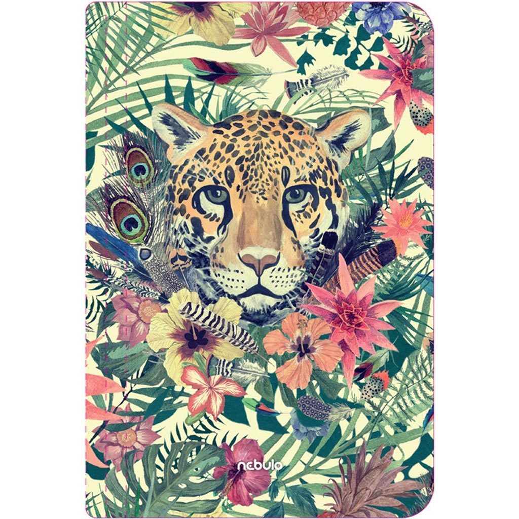 Nebulo: Gumová doska formátu A4 s motívom leoparda